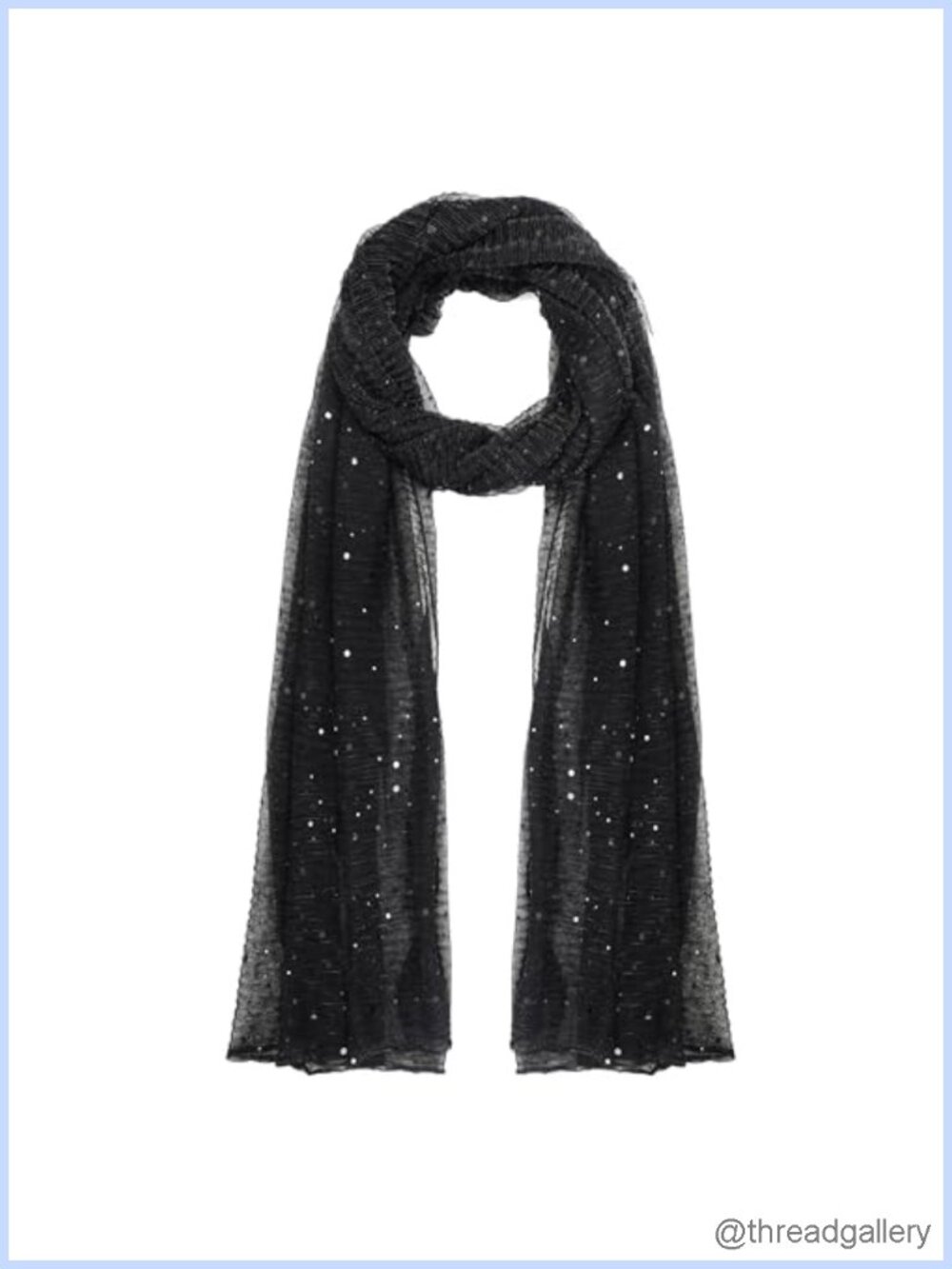 Sequin Sheer Mesh Silk Summer Scarf Long Beach Glitters Shawl Wrap